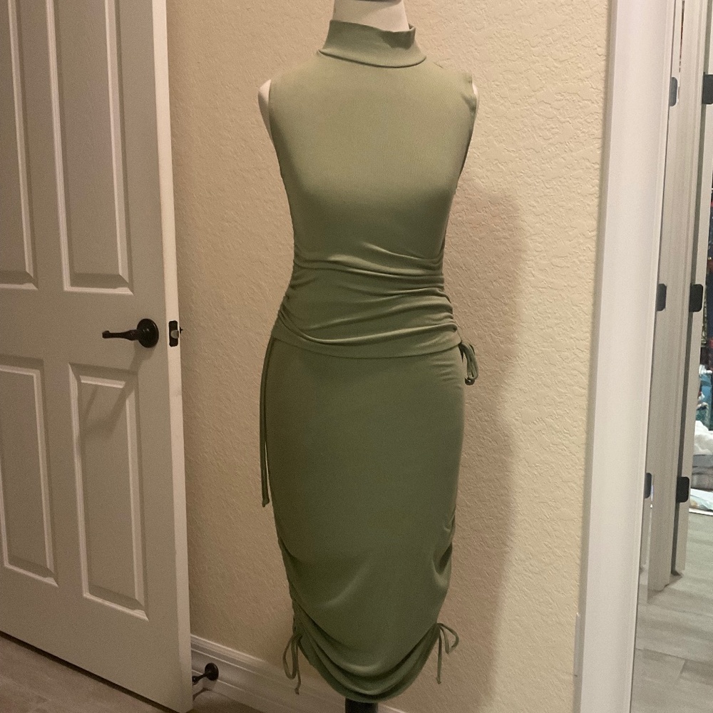 BB Dakota Steve Madden Olive Green Knit Set Sz S